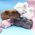 New Cross-Border Large Capacity Pencil Case Cute Bear Student Plush Stationery Storage Bag Pencil Box