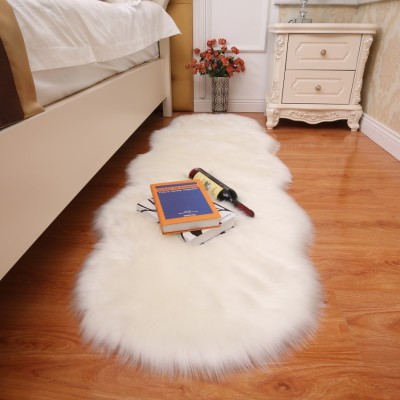 Wool-like Carpet Plush Carpet Bedroom Floor Mat Sheepskin Cushion Living Room Bedside Bay Window Dashboard Cover Generation
