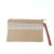 [Jute Handbag] Factory Direct Supply Lace White Striped Bag Natural Linen Pull Handbag Linen Wallet