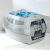 Pet Flight Case Large Portable Dog Cage Dogs Dog Cage Children Large Medium-Sized Dog Puppy Car Outing Check-in Suitcase