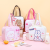 New Cartoon Insulated Bag Square Large Capacity Lunch Bag Portable Heat and Cold Insulation Lunch Bag Lunch Box Bag