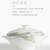 Huaguang Porcelain Light Luxury Bone China Tableware Suit Bowl and Dish Set Household Minimalist High Temperature Lead-Free Glaze Floating Light