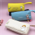 New Student Minimalist Pencil Bag Double-Layer Portable Large Capacity Pencil Case Cute Student Stationery Storage Bag