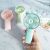 Frog Crown USB Rechargeable Fan Animal Korean Student Outdoor Portable Mini Fan Handheld Fan