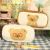 New Bear Pencil Case Large Capacity Student Stationery Storage Bag Simple Cute Portable Pencil Box