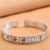 929 Sterling Silver Rich Mahjong Bracelet Retro with Opening Niche High-End Design Versatile Distressed Style Net Red Bracelet