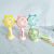 Cute Cartoon Ears Handheld Rechargeable Fan Table Decoration Small Fresh Color Nordic Style Portable Little Fan