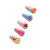 Korean New Children's Hair Accessories Girls' Colorful Quicksand Transparent and Fresh Fruit Barrettes Baby BB Clip