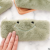 New Korean Style Creative PencilCase Plush Cylinder Student Stationery Storage Bag Super Cute Large Capacity Pencil Case