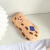 New Korean Style Creative Pencil Case Cute Peanut Student Stationery Storage Bag Plush Embroidery Stationery Case