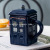 Creative UK Police Box Ceramic Cup New Exotic Telephone Booth with Lid Mark Coffee Cup Large-Capacity Water Cup