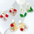 Spring 2022 Resin Dried Flower Earrings Korean Style Women's Trending Earrings Wholesale