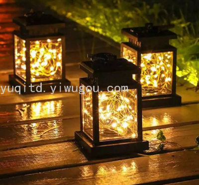 Solar Candle Small Light Small GD Outdoor Rain-Proof Garden Lamp Wall Lamp Landscape Balcony LED Light Ambience Light