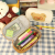 New Bear Pencil Case Large Capacity Student Stationery Storage Bag Simple Cute Portable Pencil Box