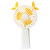 Cross-Border New Arrival USB Rechargeable Small Fan Handheld Mini Fan Portable Cute Lamb Fan