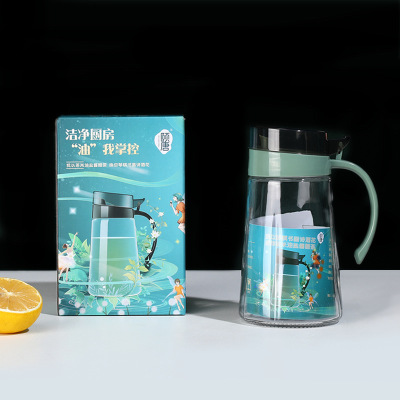 Glass Oiler Color Box Package Seasoning Jar Set Customized Creative Kitchen Utensils Spice Jar Gift