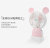 Cartoon Ears Fan Handheld Mini Cute Fan Macaron Color Series Cute Mouse Light Table Fan