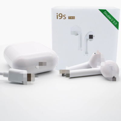 Sports I9s Bluetooth Headset Wireless Macaron Mini Pop-up Window TWS 5.0 Double Earbuds Earphone Button