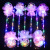 New Stall Luminous Bounce Ball Magic Wand Flash Handheld Bounce Ball Fairy Light Stick Night Market Children's Toys