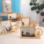 Wedding Photo Frame Studio Decoration Haotao Photo Frame HT-1092A/1093a Water Car Pen Holder 7-Inch (2 Colors)