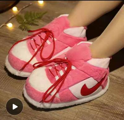Plush Toy Net Red Plush Warm Shoes Boutique Plush Toy Happy Sister Factory Direct Sales