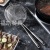 304 Stainless Steel Wire Colander round Tube Hollow Handle Insulated Household Kitchen Strainer Hot Pot Line Leakage