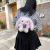 Japanese Lolita Cute Lolita JK Uniform Rabbit Pattern Bag Plush Doll Small Shoulder Bag Teenage Girls' Dolls Shoulder Bag