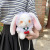 Japanese Lolita Cute Lolita JK Uniform Rabbit Pattern Bag Plush Doll Small Shoulder Bag Teenage Girls' Dolls Shoulder Bag