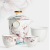 Huaguang Ceramic Quick Cup One Pot Two Cups Outdoor Travel Portable Set Tea Set Bone China Home Gift Fanghua
