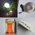 System Lamp with Solar Panel LED Bulb USB Mobile Phone Charging Function Outdoor Camping