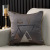 Pillow Sofa Living Room and Bedside Cushion Modern Light Luxury Waist Pillow American Backrest Pillow Cover without Core