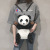 Cute Doll Plush Bag Female Korean Style Panda Doll Backpack Cartoon Ins Large Capacity Shoulder Messenger Bag