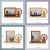 Wedding Photo Frame Studio Decoration Haotao Photo Frame HT-1092A/1093a Water Car Pen Holder 7-Inch (2 Colors)