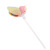 Luminous Hand-Held Butterfly Light Stick Push Hot Gift Push Night Market Colorful Luminous Toy Hand-Held Butterfly