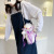 Cartoon Cute Doll and Bag 2021 Autumn and Winter Ins Furry Single-Shoulder Bag Girly Lolita Crossbody Plush Bag