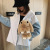 Cute Rabbit Plush Bag Female Personality Doll Doll Shoulder Bag Creative Style Cute Chain Crossbody Bag