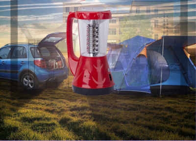 Outdoor New Portable Lamp Led Camping Lamp Solar Charging Portable Emergency Lighting Barn Lantern Camping Tent Light
