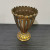 European Retro Galloon Iron Trophy Shape Vase Artificial Flower Dried Flower Bridal Bouquet Flower Shop Flower Container