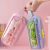 New Cute Pencil Case Large Capacity Student Stationery Storage Bag Portable Portable Pencil Bag Stationery Box