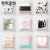 Nordic Instagram Style Pink Geometric Pattern Super Short Velvet Pillow Cover Cushion Throw Pillowcase Factory Wholesale Pillow