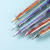 Six-Color Ballpoint Pen 6 Colors in Stock Advertising Marker Plastic Pressing Pen