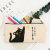 New Simple Cat Pencil Case Creative Cartoon Student Stationery Storage Bag Large Capacity Pencil Case Pencil Case