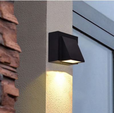 [K Shape Wall Lamp] LED Wall Lamp Bedroom Bedside Hotel Balcony Lighting Three Color Variable Light Indoor Outdoor Waterproof Wall Lamp