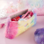 New Cute Pencil Case Little Monster Gradient Plush Stationery Storage Bag Large Capacity Student Pencil Bag