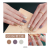 Nail Emperor Wear Nail Nail Stickers Baking-Free Removable Can Be Reused for Many Times Nail Patch Fake Nails Square Nail