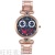 New Women's Clown Smiley Face Steel Watch Spot Drill Scale Gem Case Foreign Trade Fashion Personalized Women's Watch