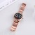 New Women's Clown Smiley Face Steel Watch Spot Drill Scale Gem Case Foreign Trade Fashion Personalized Women's Watch