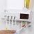 L80 Toothbrush Sterilizer Intelligent UV Toothbrush Disinfection Shelf Punch-Free Installation 4-Position Rack Automatic Toothpaste Dispenser