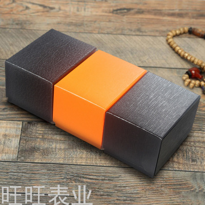 Watch Box High-End Jewelry Gift Box Earrings Necklace Ornament Silk Floss Pillow Packing Box Wholesale Paper Box Factory