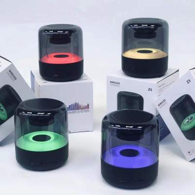 Amazon Hot Z5 Wireless Bluetooth Light Bluetooth Audio Christmas Creative Gift Bluetooth Speaker